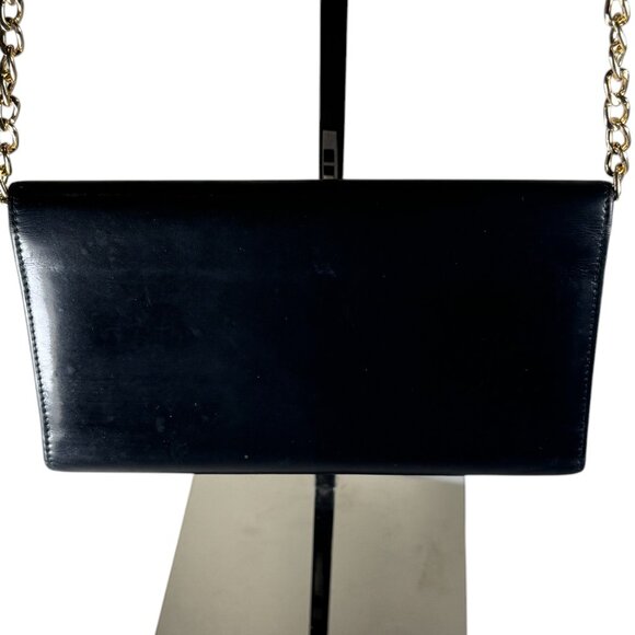 GUCCI IN BLACK LEATHER CONTINENTAL LONG WALLER IN MINT CONDITION - Picture 3 of 15